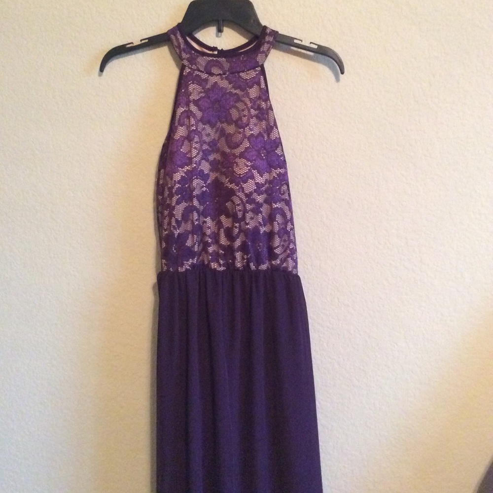 Purple dress